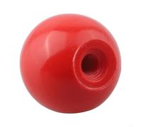 Écrou à billes avec poignée de machine-outil et construction en fer compatible avec tour, mécanique, verre, aliments, travail du bois et pharmaceutique (M12-40bakélite rouge)