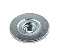 Écrou à bride de verrouillage à changement rapide, pour filetage M14, design hexagonal en métal pour un remplacement rapide du disque, convient aux meuleuses de 125/150/180/230 mm