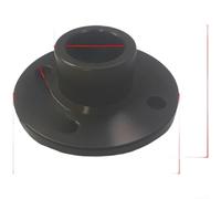 Écrou à bride en alliage adapté aux équipements de coupe de meuleuse d'angle avec filetage M10 et à la compatibilité de la broche M14 (C)