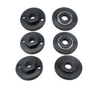 Écrou à bride M10 pour meuleuse d'angle de 100 mm avec plaque de presse en métal de 20 mm, 22 mm, adaptateur de disque de coupe, accessoires d'outils électriques et pièce d'équipement d'atelier (M10 +