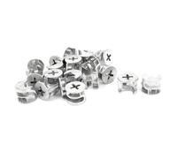 Écrou à came pour meuble SOURCING MAP pour Meubles Connexion Meuble excentrique Écrous Came Diamètre 15mm 20pcs