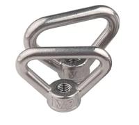 Écrou à œil de levage en forme d'anneau, Écrou à œil de levage triangulaire, filetage trapézoïdal en acier inoxydable 304, M8 M10 M12 M14 M16 M20(20mm)