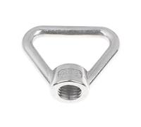 Écrou à œil de levage triangulaire en acier inoxydable M8 M10 M12 M14 M16 M20 M24, anneaux filetés trapézoïdaux adaptés aux boulons poignée(M20)
