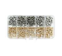 Écrou à insertion thermique en laiton, thermofusible et acier inoxydable, jeu de vis douille hexagonale, imprimante 3D, écrous cuivre, boulon fileté pour Vélo Moto Auto(320pcs YT3)