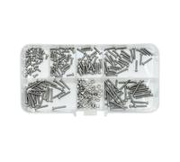 Écrou à insertion thermique en laiton, thermofusible et acier inoxydable, jeu de vis douille hexagonale, imprimante 3D, écrous cuivre, boulon fileté pour Vélo Moto Auto(230pcs M2)