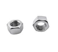 Écrou à main 1-100 pièces écrous hexagonaux M2 M3 M4 M5 M6 M8 M10 M12 M14 M16 M18 M20 304 écrou hexagonal en acier inoxydable(M12-5Pcs)