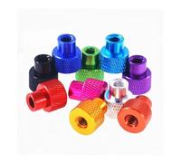 Écrou à main Écrous à oreilles à filetage traversant en aluminium, 2/5 pièces, M2, M2.5, M3, M4, M5, M6, M8, M10, colorés, à serrage manuel, pour pièces de voiture FPV RC(Orange,M3-5pcs)