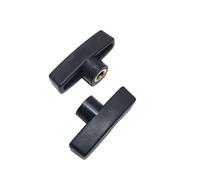 Écrou à main fendu M6 M8 M10, tête de vis de 65 mm de diamètre, noyau en laiton, poignée à ailettes à serrage manuel, trou borgne, bouton de serrage, écrous à oreilles(2pcs M10)