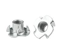 Écrou À Quatre Griffes Zingué M3-M12 5-50pcs | Inserts For Écrous En T À Griffes Aveugles(5pcs(Custom),M8)