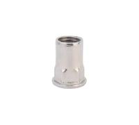 Écrou à rivet, tête fraisée/plate, rivet anti-rotation hexagonal, M3-M12, accessoire for outil de tôle, insert fileté haute résistance(304SSHHFH,M3)