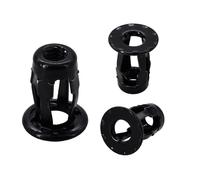 Écrou à rivets douille hexagonale en forme de pétale multicolore M4-M8)(Nut Only (Black),M6x20 (40Pcs))
