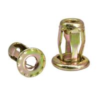 Écrou à rivets douille hexagonale en forme de pétale multicolore M4-M8)(Nut Only (Zinc),M5x18 (60Pcs))