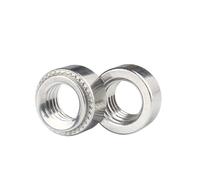 Écrou à Sertir en Acier Inoxydable 304, écrou à Plaque Ronde, M2.5m3m4m5m6m8-m10-m6, M10*1 * 2.3mm*1pc