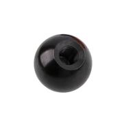 Écrou à tête sphérique de serrage Filetage Noyau en bakélite Machine-outil Remplacement Bouton de levier à bille Poignée en bakélite Boule M6 M8 M10 M12 M16 2 pièces(M12x40 Bakelite B)