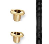 Écrou à tige à filetage trapézoïdal, jeu fileté de 1 m, tige filetée en forme de T avec écrou à gauche et à droite T12, T14, T16, T18, T20, T22, T24, T25, T28 (type de rainure à ailette, T24 x 4 1