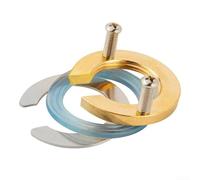 Écrou anti-desserrage pour robinet en cuivre, accessoires en acier inoxydable, rondelle en caoutchouc, robinet de cuisine, salle de bain, matériel de plomberie (A)