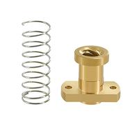Écrou anti-retour T8 en laiton pour mise à niveau 3/clone 8 mm Accessoire d'imprimante Écrou à ressort