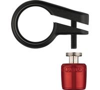 Écrou anti-vol selle de vélo - inox - M5 - ø 28,6mm - rouge - NutFix SPC ABUS