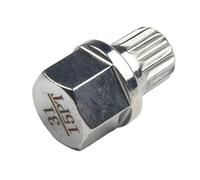 Ecrou Antivol,Goujon de Roue Lot de 2 écrous de roue antivol Utilisation adaptée pour voiture, 31/15 PT, Utilisation adaptée pour clé de démontage BMW