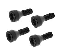 Ecrou Antivol,Goujon de Roue Lot de 5 écrous de roue de voiture M12 x 1,5 mm Utilisation adaptée pour BMW Z4 Z3 M6 M5 M3 650i 535i 528i 525i 335i 328i 330i et Mini Cooper