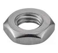 Écrou bas contre écrou A4 DIN 439 M6 boîte de 200 - ACTON - 646036 Noir G