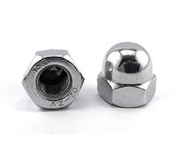 Ecrou Borgne à Calotte Forme Haute Acier Inox A4 DIN 1587 (M12) x5