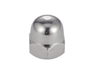 Écrou borgne inox A2 DIN 1587 M12 boîte de 100 ACTON 6260412