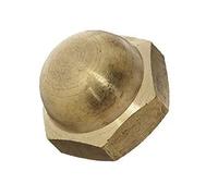 Écrou borgne laiton - diamètre 4 mm - 25 pièces BOULVIS
