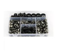 ecrou Boulon Fixation Moto Kit De Fixations pour Carénage De Moto pour GL1800 Goldwing 2001-2018, Vis, Boulons, Écrous, Pièces De Fixation pour Pare-Brise vis Bulle(Titane)