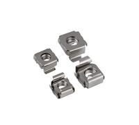 Écrou cage à carte Écrous à Cage M4 M5 M6 M8 en acier inoxydable, quatuor flottant, écrous de carte Cassette, support serveur, armoire, montage captif(M5(5pcs))