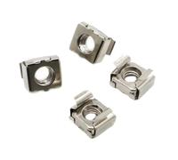 Écrou cage à carte Écrous à Cage M4 M5 M6 M8 M10, quatuor en acier inoxydable, Cassette flottante, écrous de carte, montage sur serveur, armoire, captif(M5 10pcs)