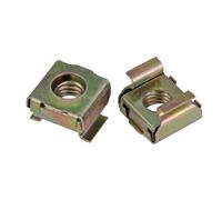 Écrou cage à carte M4 M5 M6-M12 écrous à cage carré flottant écrou cassette montage serveur rack armoire en captif(10pcs,M10)