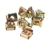 Écrou cage à carte M4 M5 M6 M8 M10 M12 quatuor écrou flottant Cassette boîtier élastique carte écrous de Cage montage en Rack d'armoire(5pcs,M8)