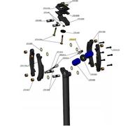 Écrou Cane Creek, Nylock, M5, Thudbuster LT