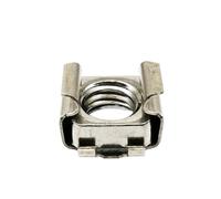 Écrou carré à encliqueter, Écrou à cage flottant en acier inoxydable, paquet de 38 pièces M4 M12(2pcs M10)