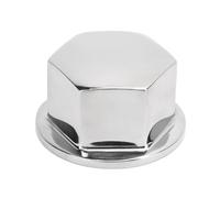 Écrou Central Volant Bateau 5 / 8in - 18, Acier Inox 316 Poli Miroir, Durable et Antirouille - Finition Haute Brillance, Compatible Systèmes Verado et Volants Hydrauliques