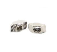 Écrou coulissant en T, Écrous en T à tête marteau nickelés M3-M8 for profilés en aluminium série 20-45, paquet de 10 à 20(30-M4 20pcs)