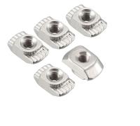 Écrou coulissant en T M3 M4 M5 M6 M8, connecteur de fixation en profilé d'aluminium, écrous en T for imprimante 3D, écrou coulissant, tête de marteau, écrou à fente 20 30 40 EU(3030 M6 X 20pcs)