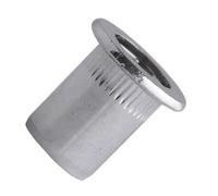 Scell-it Écrou cranté tête plate TCD0540 Ø M5 acier zingué L 16 mm Ø perç. 7 mm Boîte 500