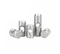 Écrou cylindrique, Boulons de baril en acier inoxydable 304, goupille cheville, trou croisé, meubles bois M4 M5 M6, paquet 5(M5x16 8(5pcs))