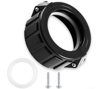 Écrou de 5,1 cm pour chauffe-spa Balboa/Coleman/HydroQuip, caoutchouc plastique avec joints d'étanchéité et vis (1 ensemble)