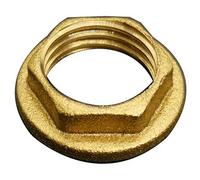 Écrou de blocage hexagonal en laiton, 1 pièce, raccord de tuyau, écrou à bride - Mamelon fileté femelle for connexions BSP de 1/8" à 1"(3/8" Flange)