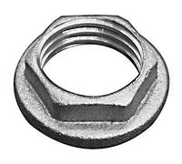 Écrou de blocage hexagonal en laiton, 1 pièce, raccord de tuyau, écrou à bride - Mamelon fileté femelle for connexions BSP de 1/8" à 1"(1/2" Flange-01)
