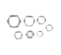 Écrou de blocage hexagonal M8-32, 1 pièce, raccord de tuyau métrique à filetage femelle en acier inoxydable 304(M18x1mm)
