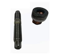 Écrou de boulon de fixation de support de turbo 037654 11657559557 037673 11657605340 Compatible avec 408 3008 308CC RCZ Compatible avec C4L C5 1.6T(Black)