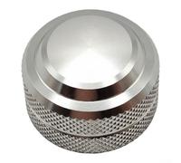 Écrou de bouton de frein en aluminium CNC pour moulinet ZEORSHIS Baitcasting générations un, deux, trois, quatre moulinet de pêche (argent)