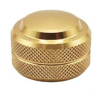 Écrou de bouton en alliage d'aluminium compatible avec moulinet Zeorshis Baitcasting Première deuxième troisième génération Réglage fin (doré)