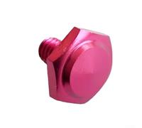 Écrou de bouton en métal pour DAiFor Steez pour Llion pour Ryaga, convient aux modèles utilisant la norme pour les mécanismes de rétention de bouton DAiFor (un écrou rose rouge)