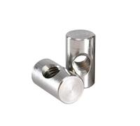 Écrou de canon, Écrous à ergots cylindriques en acier inoxydable M4-M6, filetage métrique, for meubles et travail du bois(M5x10 (20Pcs))