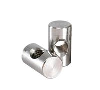 Écrou de canon, Écrous à ergots cylindriques en acier inoxydable M4-M6, filetage métrique, for meubles et travail du bois(M5x25 (5Pcs))